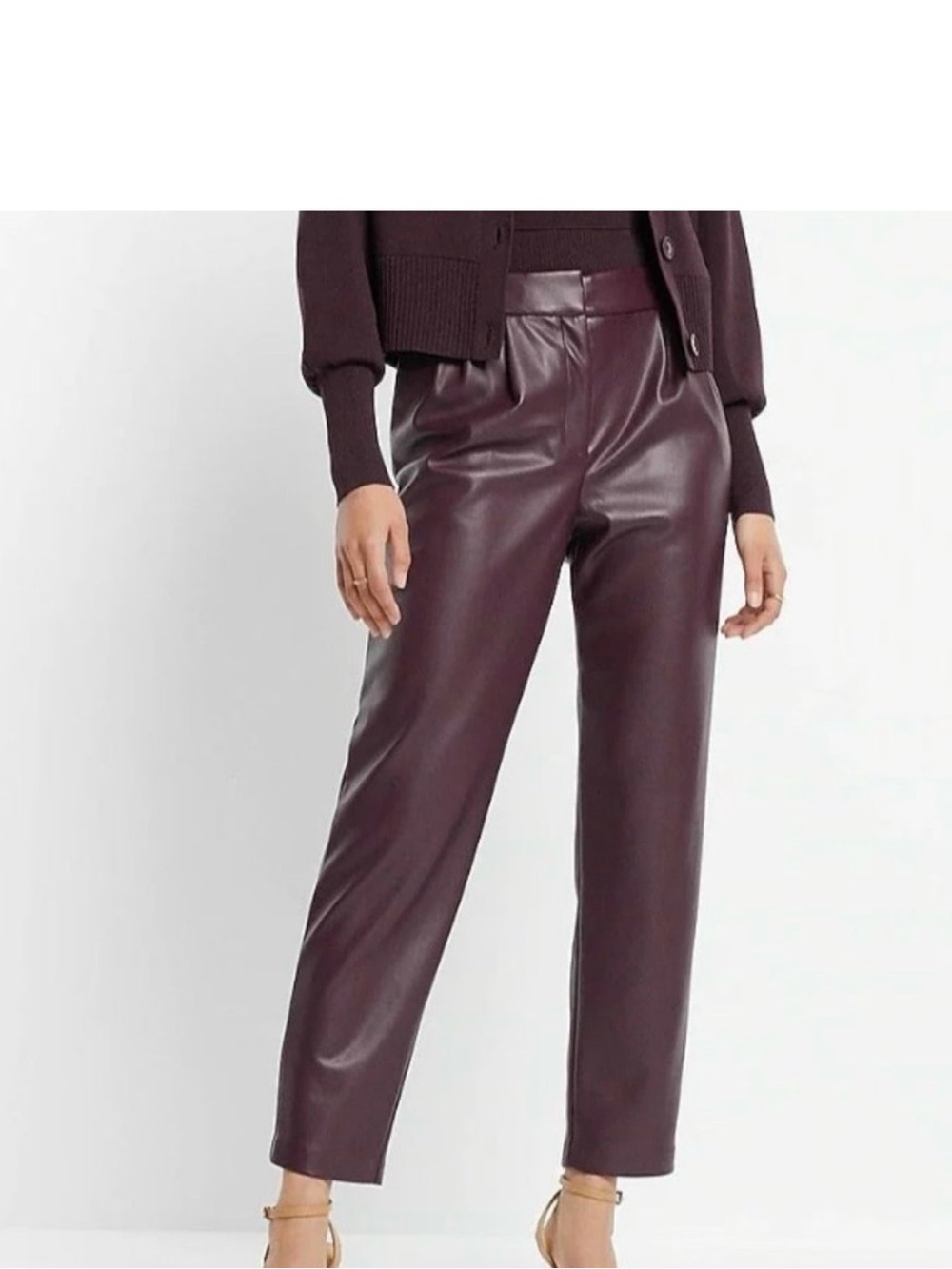 EXPRESS Faux Leather Pants (8)
